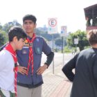 Áquila percorre pontos de Xaxim em atividade educativa