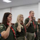 Áquila entrega distintivos, honrarias e lança o Ramo Filhotes
