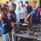 Tropa Escoteira do GE Áquila na Trilha do Conhecimento