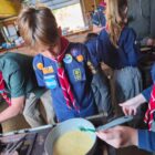 Tropa Escoteira do GE Áquila na Trilha do Conhecimento