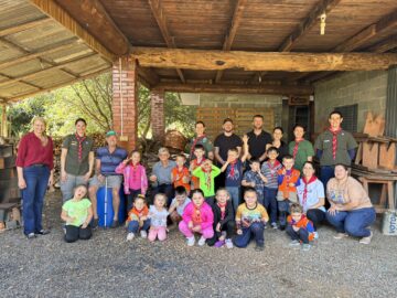 O Ramo Filhotes numa imersão na cultura italiana