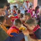 O Ramo Filhotes numa imersão na cultura italiana