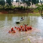 Tropa Escoteira do GE Áquila na Trilha do Conhecimento