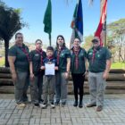 Áquila celebra novas promessas, integração de adulta voluntária e entrega Cruzeiro do Sul